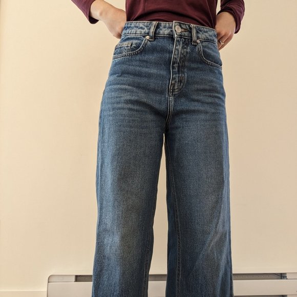 Frank and Oak wide leg jeans - Picture 2 of 8